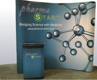 10' Pop-Up Display Curved