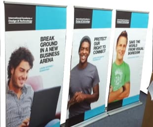 3 Banner Stand Display