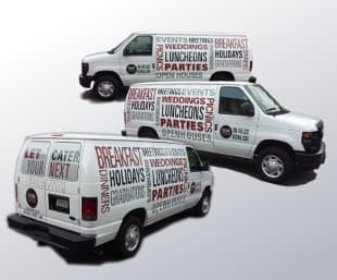 Ford E150 Van Vehicle Wrap